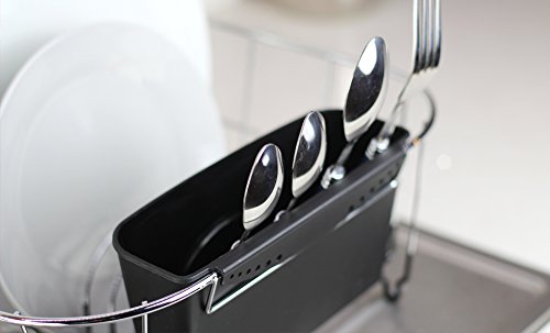 Neat-O Deluxe Chrome-plated Steel Small Dish Drainers (Black)
