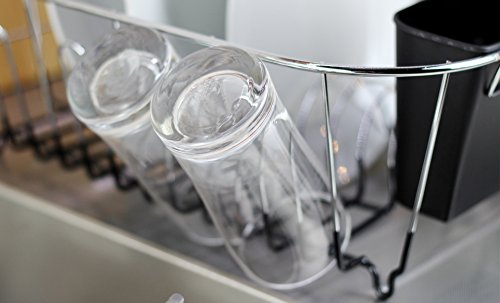 Neat-O Deluxe Chrome-plated Steel Small Dish Drainers (Black)