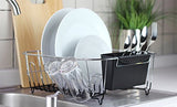 Neat-O Deluxe Chrome-plated Steel Small Dish Drainers (Black)