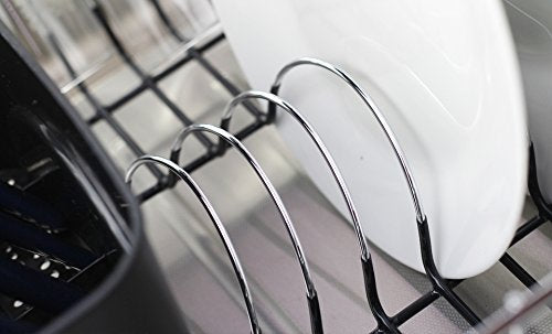 Neat-O Deluxe Chrome-plated Steel Small Dish Drainers (Black)