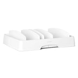YouCopia 50100 StoraLid Food Container Lid Organizer, Large, White