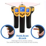 Etekcity Lasergrip 774 Non-contact Digital Laser Infrared Thermometer Temperature Gun -58℉~ 716℉ (-50℃ ~ 380℃), Yellow and Black
