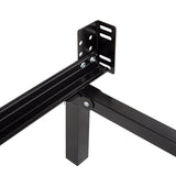 Zinus Michelle Compack Adjustable Steel Bed Frame, for Box Spring and Mattress Set, Fits Twin to Queen