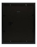 Frametory, 11x14 Black Picture Frames - Made to Display Pictures 8x10 with Mat or 11x14 Without Mat - Wide Molding - Pre-Installed Wall Mounting Hardware