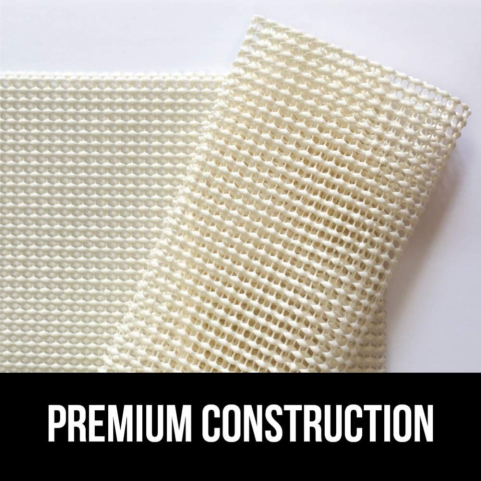 Gorilla Grip Original Area Rug Gripper Pad (5x7), Made in USA, for Hard Floors, Pads Available in Many Sizes, Provides Protection and Cushion for Area Rugs and Floors
