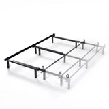 Zinus Michelle Compack Adjustable Steel Bed Frame, for Box Spring and Mattress Set, Fits Twin to Queen