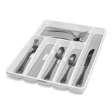 Madesmart Classic Large Silverware Tray, White