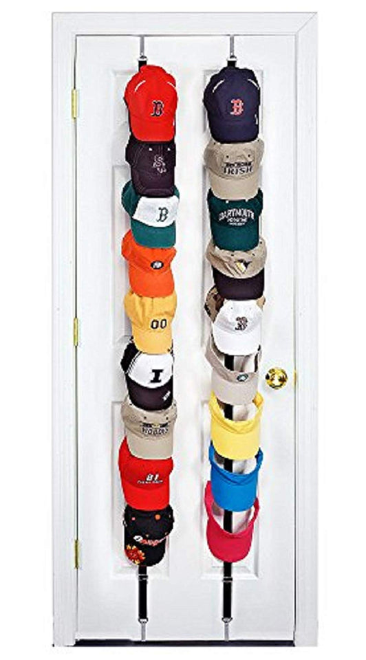 CapRack18 - Baseball Cap Holder (Black)