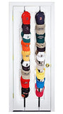 CapRack18 - Baseball Cap Holder (Black)