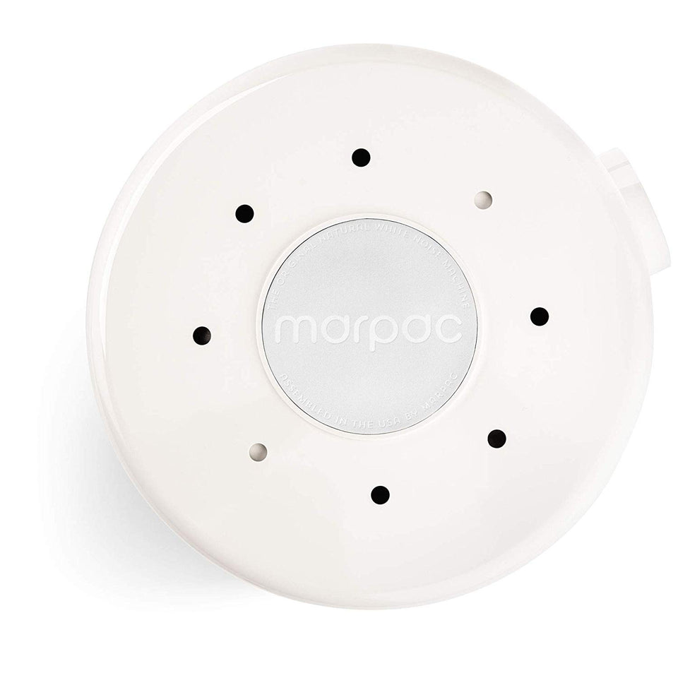 Marpac Dohm Classic (White) | The Original White Noise Machine | Soothing Natural Sound from a Real Fan | Noise Cancelling | Sleep Therapy, Office Privacy, Travel | For Adults & Baby | 101 Night Trial
