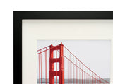 Frametory, 11x14 Black Picture Frames - Made to Display Pictures 8x10 with Mat or 11x14 Without Mat - Wide Molding - Pre-Installed Wall Mounting Hardware