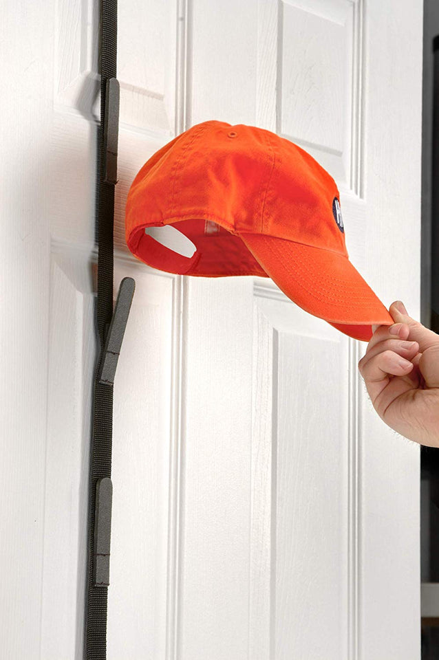 CapRack18 - Baseball Cap Holder (Black)