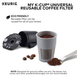 Keurig My K-Cup Universal Reusable Ground Coffee Filter, Compatible with All Keurig K-Cup Pod Coffee Makers (2.0 and 1.0)