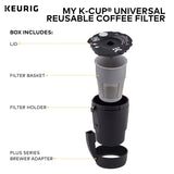 Keurig My K-Cup Universal Reusable Ground Coffee Filter, Compatible with All Keurig K-Cup Pod Coffee Makers (2.0 and 1.0)