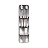 Joseph Joseph 85119 DrawerStore Kitchen Drawer Organizer Tray for Cutlery Silverware, Gray