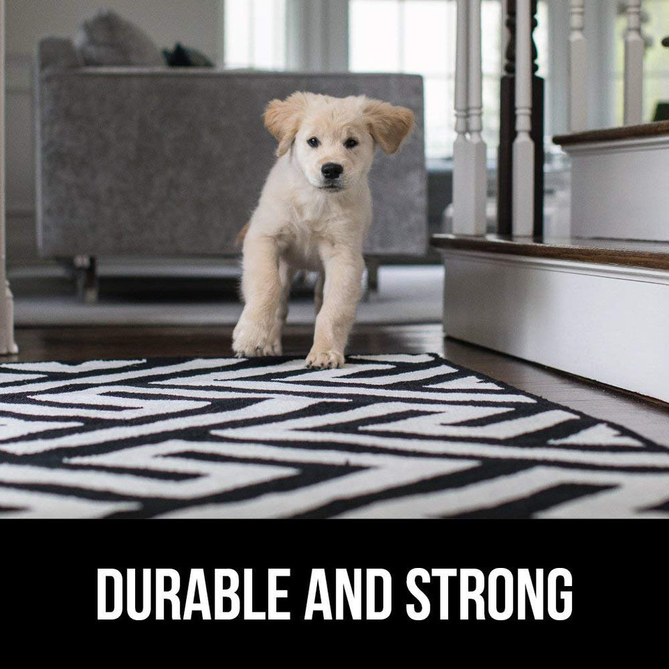 Gorilla Grip Original Area Rug Gripper Pad (5x7), Made in USA, for Hard Floors, Pads Available in Many Sizes, Provides Protection and Cushion for Area Rugs and Floors