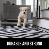 Gorilla Grip Original Area Rug Gripper Pad (5x7), Made in USA, for Hard Floors, Pads Available in Many Sizes, Provides Protection and Cushion for Area Rugs and Floors