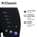 Keurig K-Classic Coffee Maker K-Cup Pod, Single Serve, Programmable, Black ( Packaging May Vary )