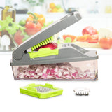 Mueller Onion Chopper Pro Vegetable Chopper - Strongest - NO MORE TEARS 30% Heavier Duty Multi Vegetable-Fruit-Cheese-Onion Chopper-Dicer-Kitchen Cutter