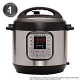 Instant Pot DUO60 6 Qt 7-in-1 Multi-Use Programmable Pressure Cooker, Slow Cooker, Rice Cooker, Steamer, Sauté, Yogurt Maker and Warmer