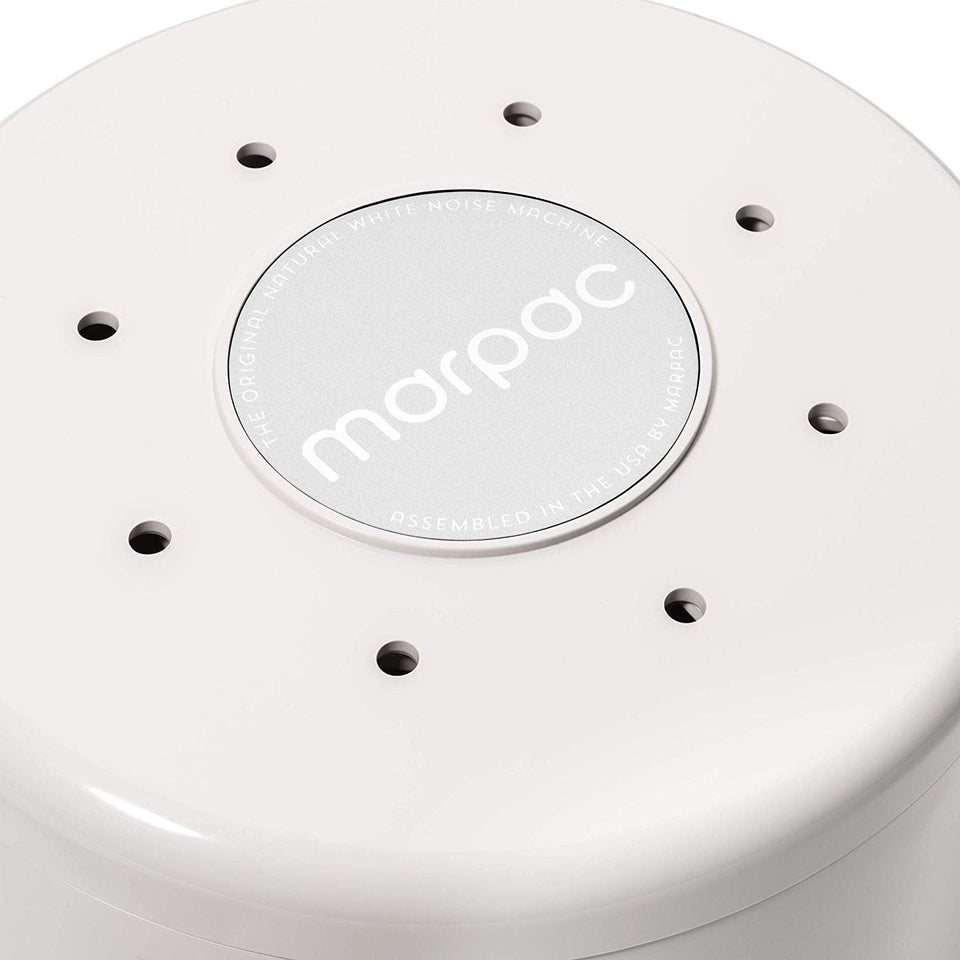Marpac Dohm Classic (White) | The Original White Noise Machine | Soothing Natural Sound from a Real Fan | Noise Cancelling | Sleep Therapy, Office Privacy, Travel | For Adults & Baby | 101 Night Trial