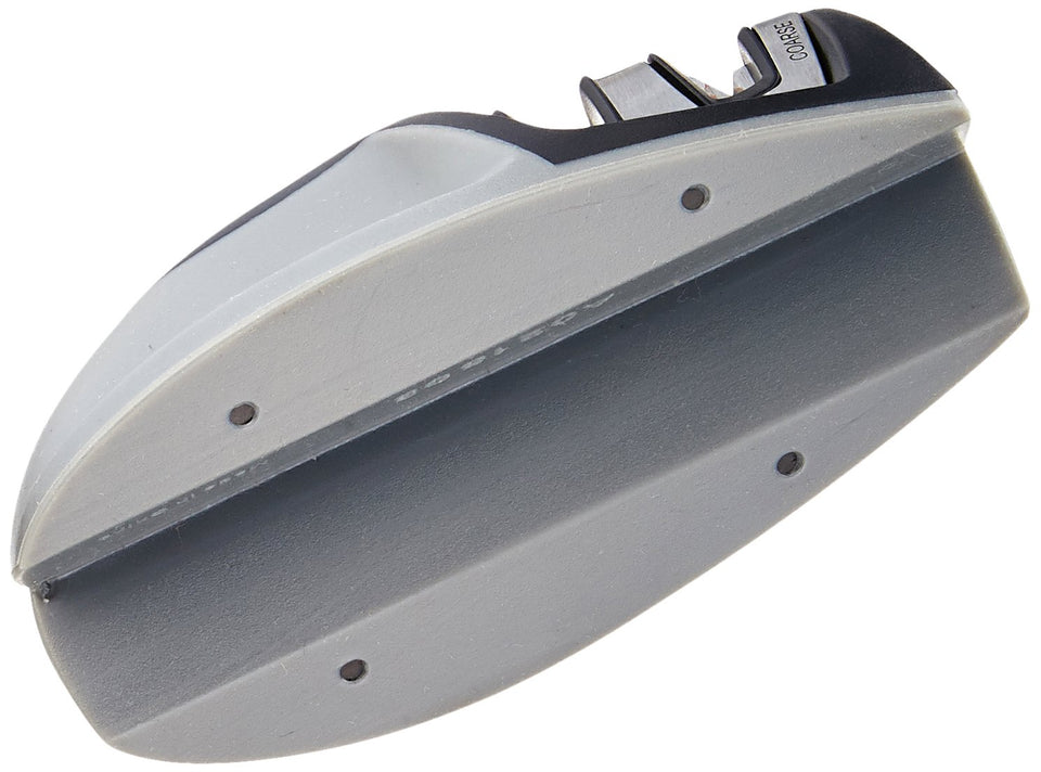 KitchenIQ 50009 Edge Grip 2-Stage Knife Sharpener, Black