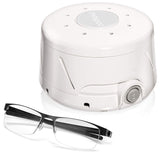 Marpac Dohm Classic (White) | The Original White Noise Machine | Soothing Natural Sound from a Real Fan | Noise Cancelling | Sleep Therapy, Office Privacy, Travel | For Adults & Baby | 101 Night Trial
