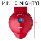Dash Mini Maker: The Mini Waffle Maker Machine for Individual Waffles, Paninis, Hash browns, & other on the go Breakfast, Lunch, or Snacks - Aqua