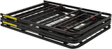 AmazonBasics Foldable Metal Platform Bed Frame for Under-Bed Storage - Tools-free Assembly, No Box Spring Needed - Full