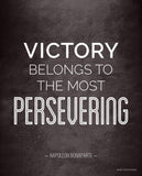 Historical Quote Motivational Posters; Success Wall Art Inspired by Famous Leaders and Thinkers, 8x10 Inch, Set of 4