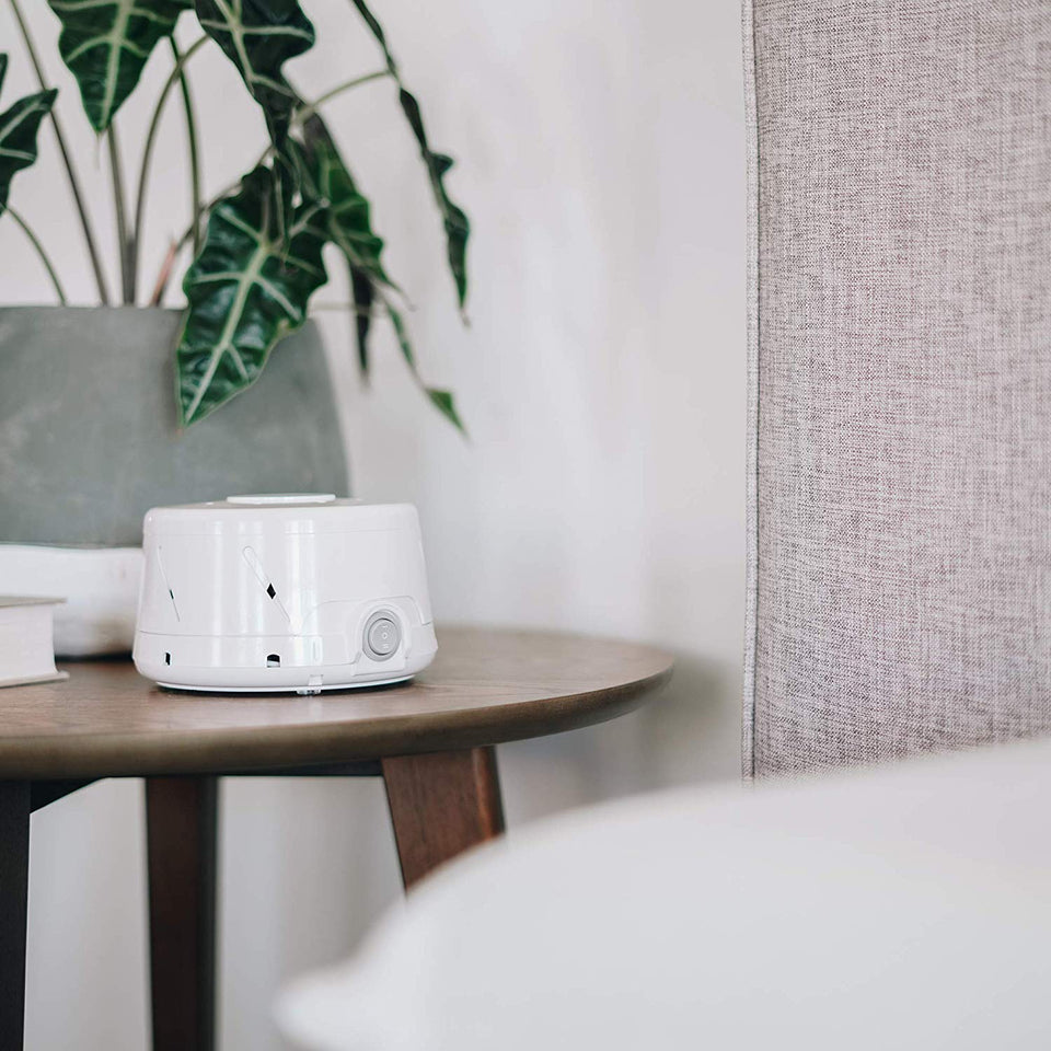 Marpac Dohm Classic (White) | The Original White Noise Machine | Soothing Natural Sound from a Real Fan | Noise Cancelling | Sleep Therapy, Office Privacy, Travel | For Adults & Baby | 101 Night Trial
