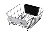 Neat-O Deluxe Chrome-plated Steel Small Dish Drainers (Black)