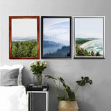Reliancer A3 Front Load Easy Open Snap Frame Professional Aluminum Poster Pictures Frame for 11.7x16.5 Inches Graphics Wall Mounted w/Non-Glare PVC Lens(Black)