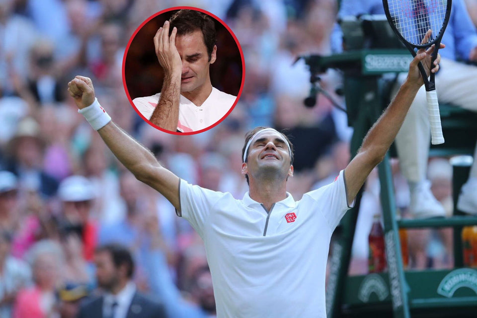 A UNIQLO - ROGER FEDERER WHITE POLO MENS